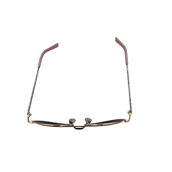 Girls Unicorn Rose Gold Rhinestone Aviator Sunglasses with Furry Sparkly Case - Picture 10 of 13